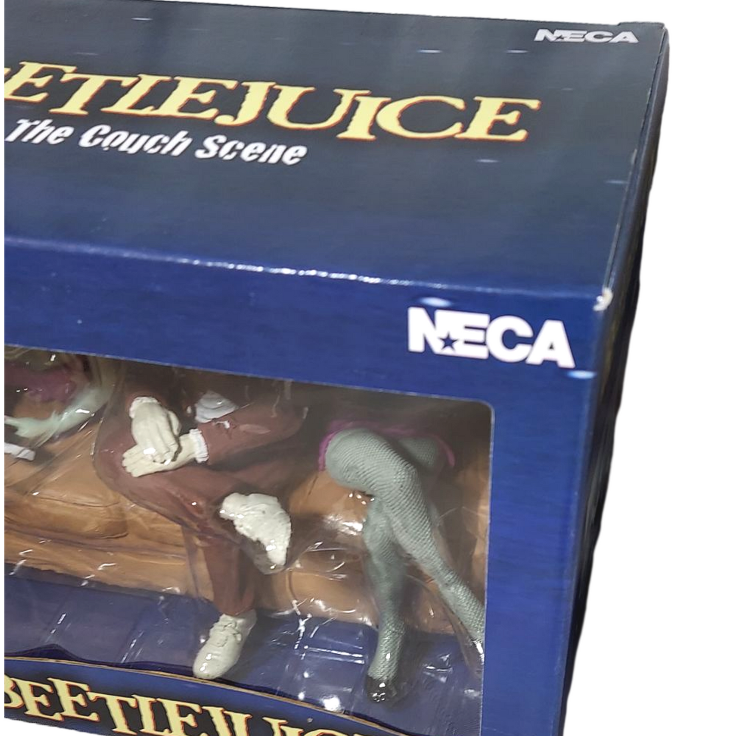 2001 Official Neca Beetlejuice The Couch Scene Statue Figure Display Brand New In Box