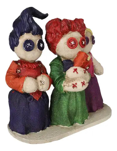 Pinheads Voodoo Style Hocus Pocus Three Witches Cold Cast Resin Statue