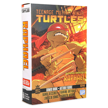 TMNT BST AXN 5-Inch Figure | Raphael & Comic