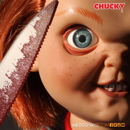 Mezco Child's Play 15" Good Guy Chucky Talking Action Figure