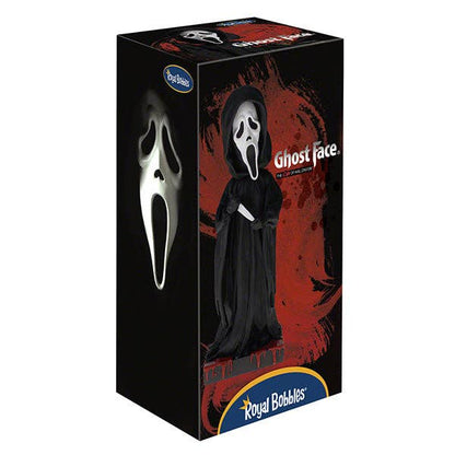 Royal Bobbles Ghost Face Scream Collectible Bobblehead Statue
