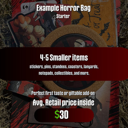 The Horror Mystery Box - 3 Different Options