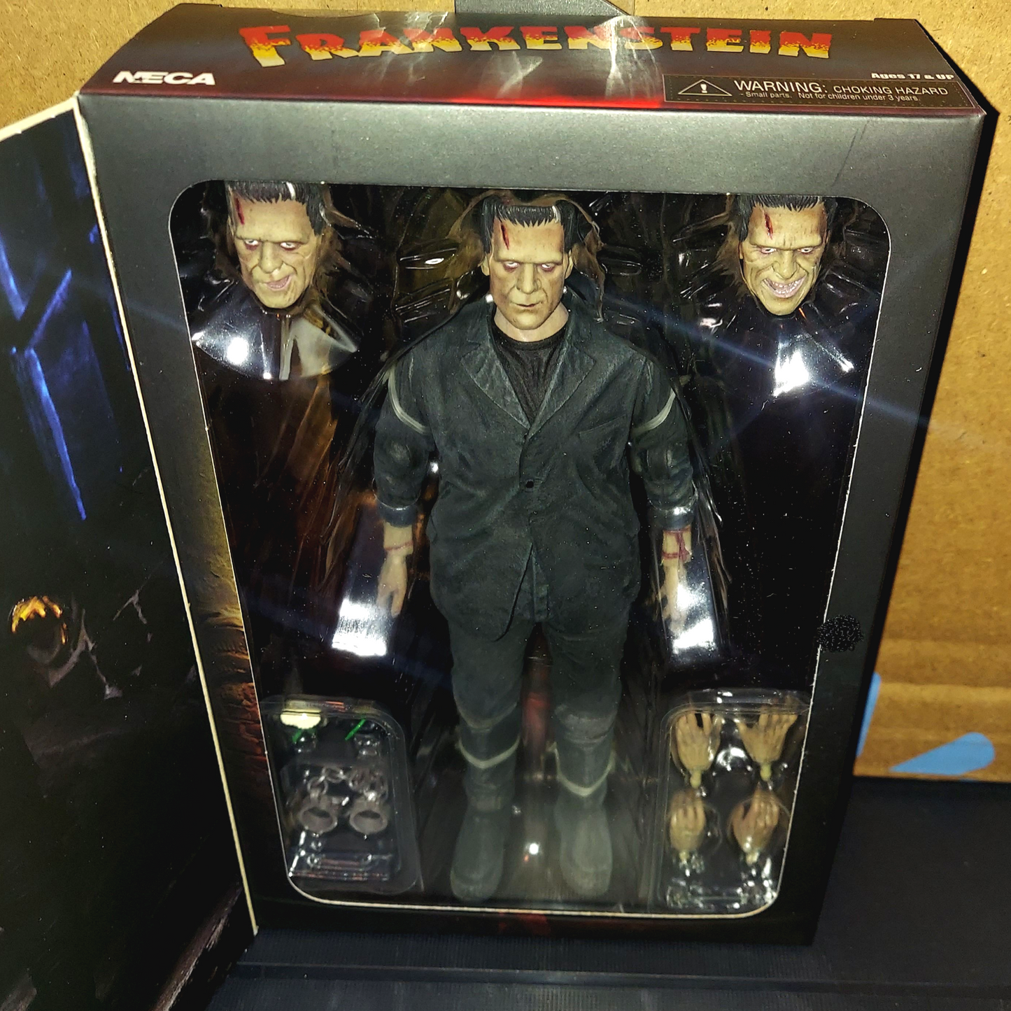 Neca Ultimate Frankenstein's Monster Action Figure Boris Karloff Color