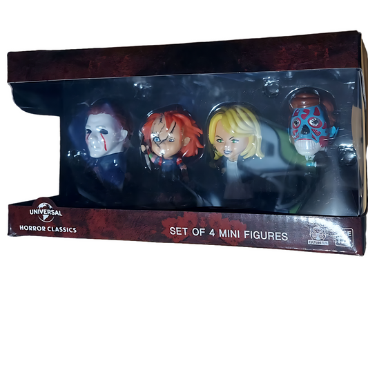 Culturefly Universal Horror Classics Set of 4 Mini Figures