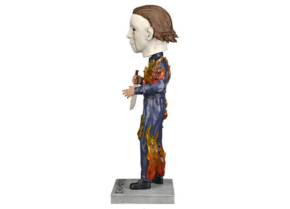 Neca Halloween 2 - Michael Myers on Fire Head Knocker Bobblehead