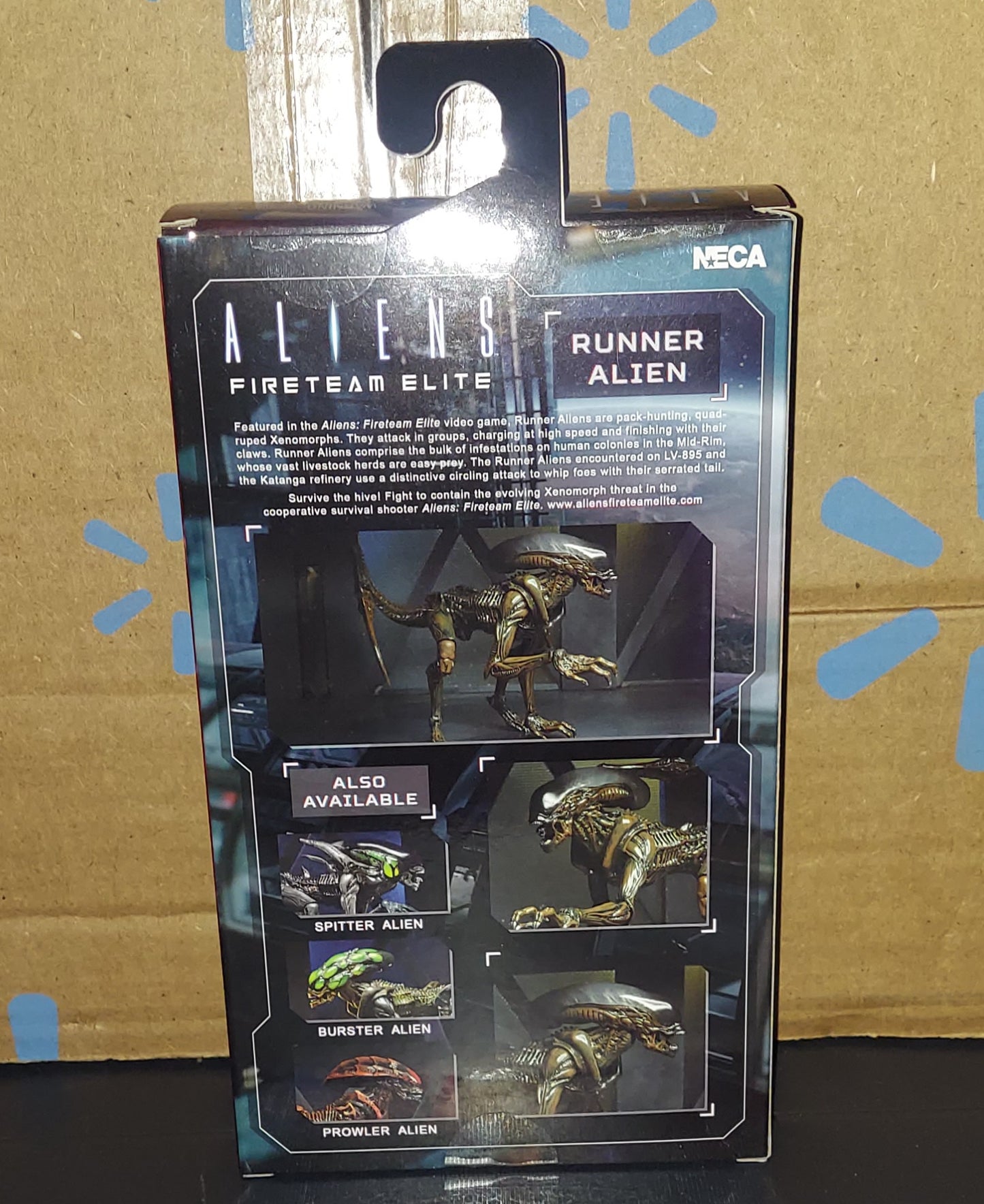 Neca Aliens Fireteam Elite Runner Alien Action Figure