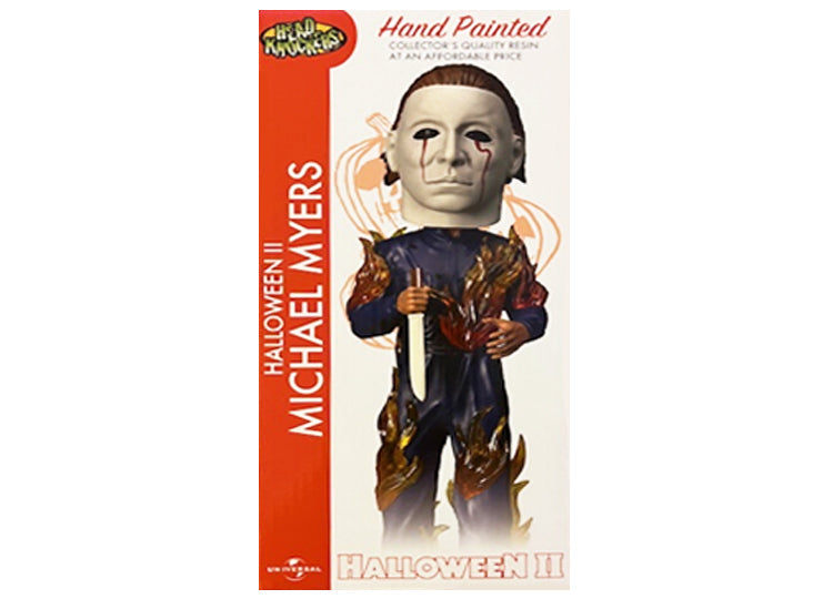 Neca Halloween 2 - Michael Myers on Fire Head Knocker Bobblehead