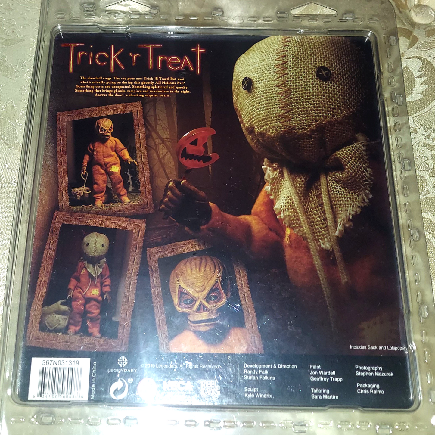 Neca Trick R Treat Sam Retro Clothed Action Figure